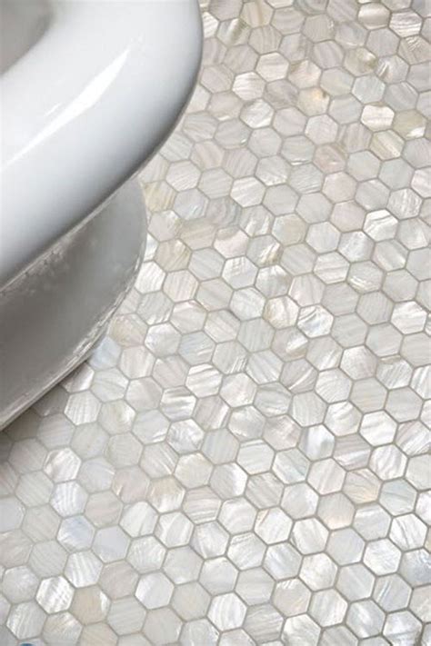White Mosaic Tile Bathroom Floor – Flooring Tips