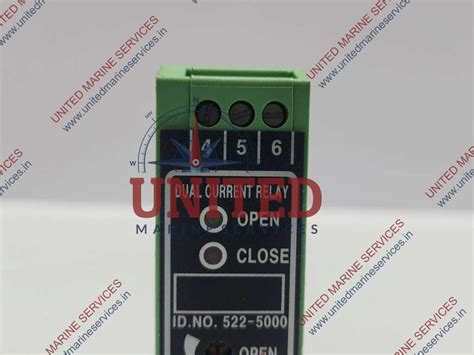 DAMCOS 522-5000 DUAL CURRENT RELAY G222-1050 | United Marine Services
