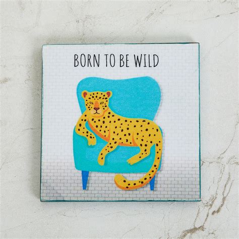 Buy Raisa Urban Brown Printed Coaster Set MDF - Set Of 6 from Home ...