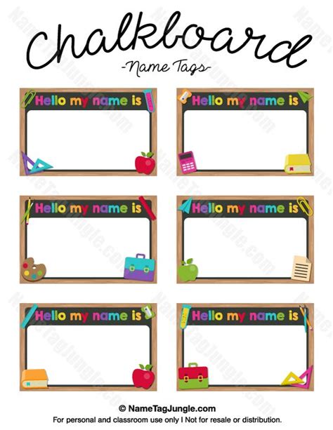 Printable Cubby Name Tags - Printable And Enjoyable Learning
