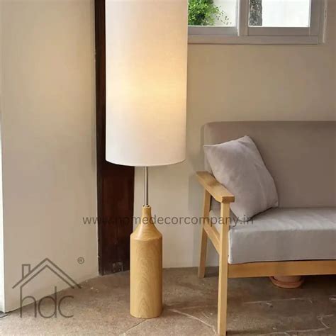 Hdc Led Modern Long Shade Floor Standing lamp Living Room Light - Warm