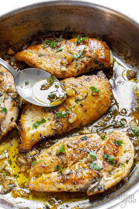 Garlic Butter Chicken (Easy 20-Minute Dinner!) - Wholesome Yum