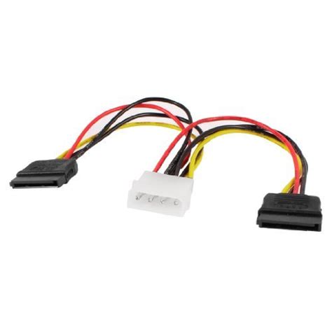 BIG BOOM® 20cm 4 Pin Male to Dual SATA Female IDE to Serial ATA HDD ...