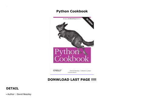 Image result for Python Cookbook: Recipes for Mastering Python 3 David Beazley Lectures