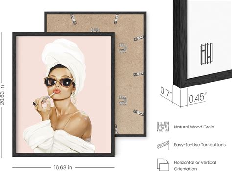 Buy HAUS AND HUES Audrey Hepburn Wall Art Vogue Wall Decor Audrey ...