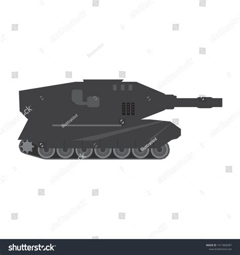 Tank Drawing Side View 的图像结果