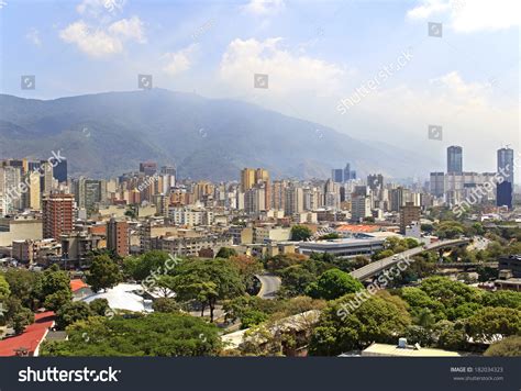 Skyline Of Caracas City. Capital Of Venezuela Stock Photo 182034323 : Shutterstock