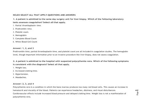 NCLEX-SELECT ALL THAT APPLY-QUESTIONS AND ANSWERS - Scholarfriends