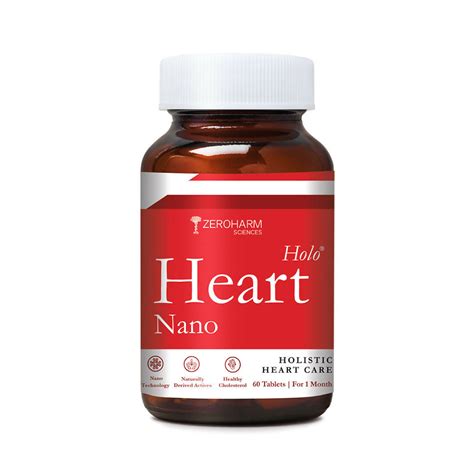 Zeroharm Holo Heart Tablet: Buy Packs of 60 tablets at Gudhealthy ...