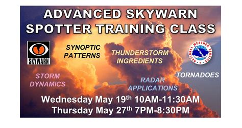 Image result for Skywarn Classes