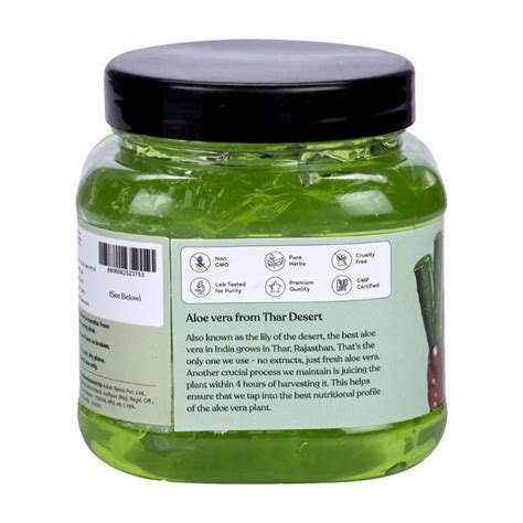 Buy Kapiva Aloe Vera Gel Hydrating and Moisturizing Gel for Face & Hair ...
