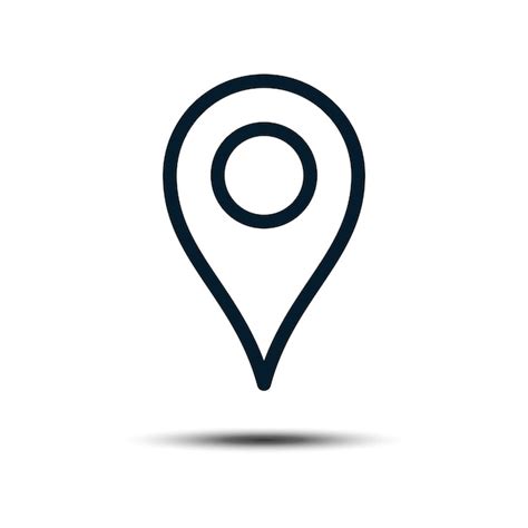 Map Pin Location Icon Vector 的图像结果