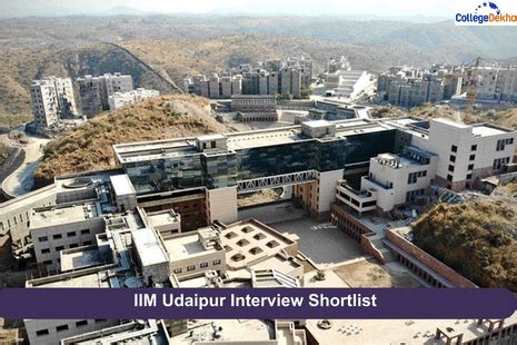 IIM Udaipur Interview Shortlist 2024-26: IIM CAP Status, Dates ...