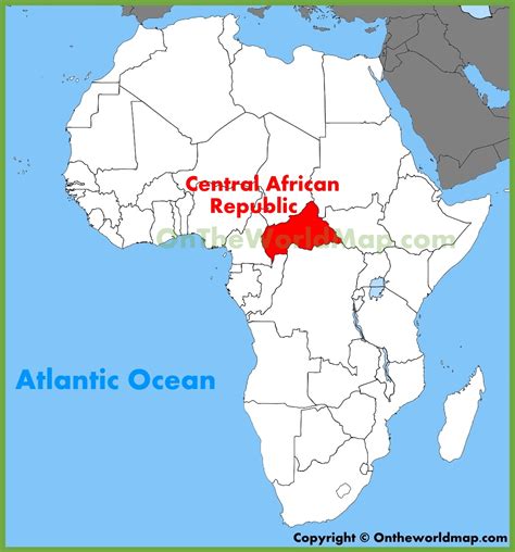 Central African Republic Maps & Facts - World Atlas