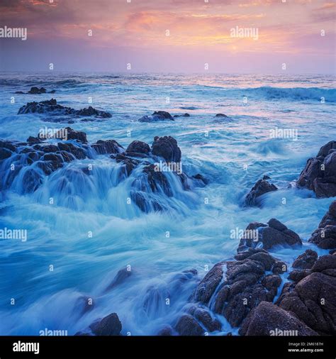 Sunset monterey california hi-res stock photography and images - Alamy