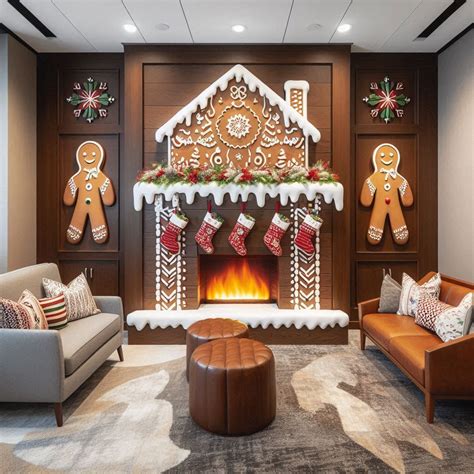 17+ Sweet Gingerbread House Office Decorating Ideas to Try This Ho ...