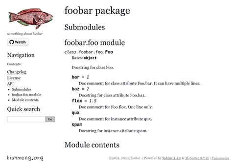 Setting Up Sphinx Python 的图像结果
