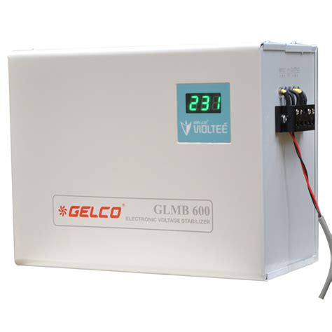Gelco Heavy Duty Mainline Voltage Stabilizer GLMB-600, 24 A Protect Yo ...