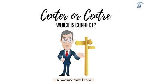 Center or Centre: Which is correct?