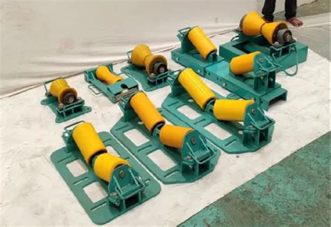 Pipe Rollers And Rotators - Beam Clamp Pipe Rigging Roller PU Coated ...