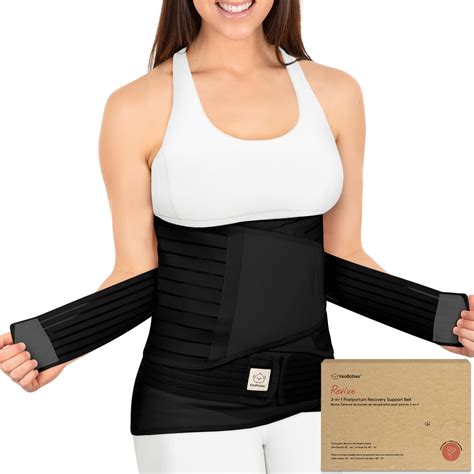 3 in 1 Postpartum Belly Support Recovery Wrap – Postpartum Belly Band ...