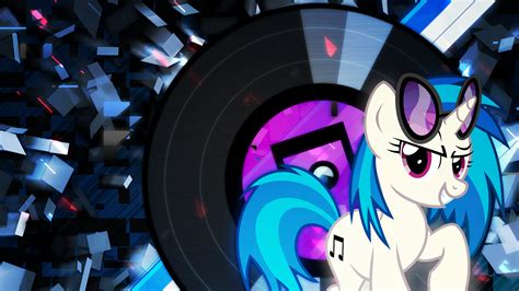 DJ Pon-3 Vinyl Scratch HD Wallpaper | My Little Pony: Friendship Is ...