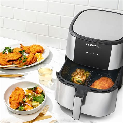 Customer Reviews: Chefman TurboFry Air Fryer, 8 Qt. Square Basket w ...