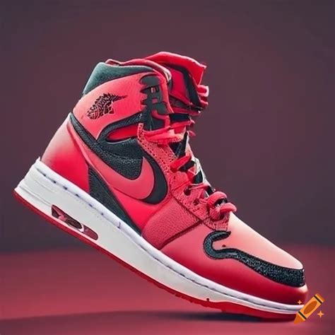 Red And Black Air Jordans