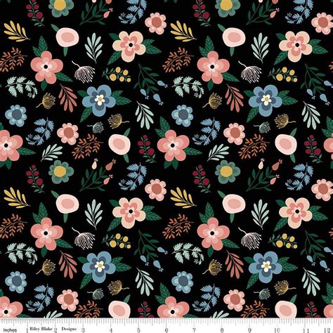 Let's Create - Black - By Echo Park Paper Co. For Riley Blake Designs