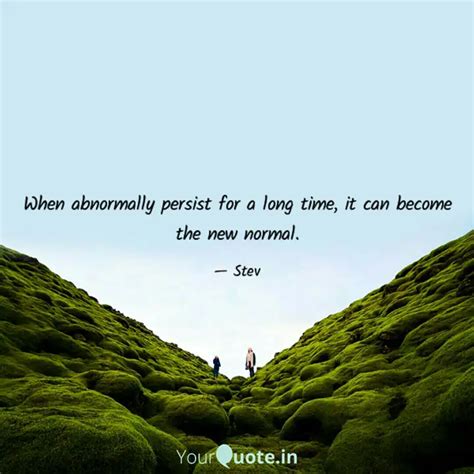 When abnormally persist f... | Quotes & Writings by Tunmise Aderoju ...