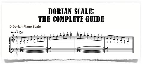Dorian Scale: The Complete Guide - Piano With Jonny