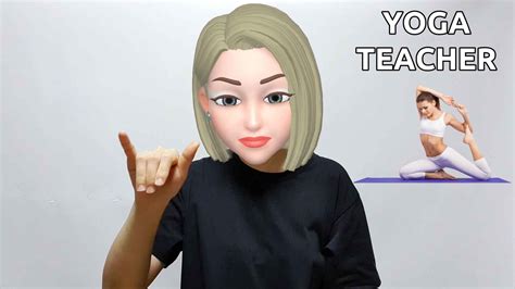 How to say and practice yoga teacher in American Sign Language?