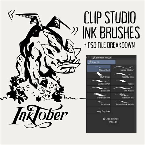 ArtStation - Brush Impact Brushes (Bundle) + 11 Paper Textures+ 7 PSD ...