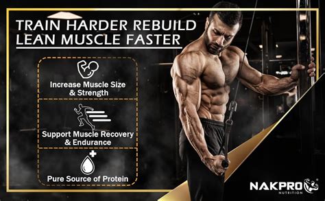 NAKPRO Gold Whey Protein Concentrate & Isolate 2kg Double Rich ...