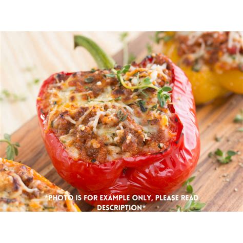 Unstuffed Bell Peppers - Flex n Prep