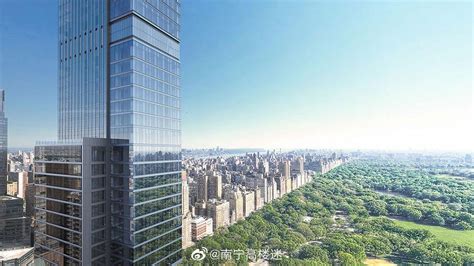 纽约现代高楼的宽角街景高清图片下载-正版图片507093442-摄图网