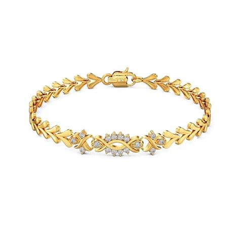 Joyalukkas Impress Collection 22k Yellow Gold Charm Bracelet for Women ...