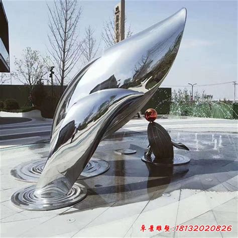 不锈钢广场镂空凤凰动物雕塑 - 卓景雕塑公司