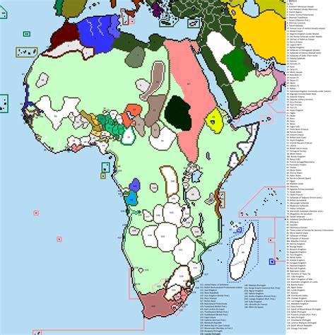 Pre Colonial Map Of Africa