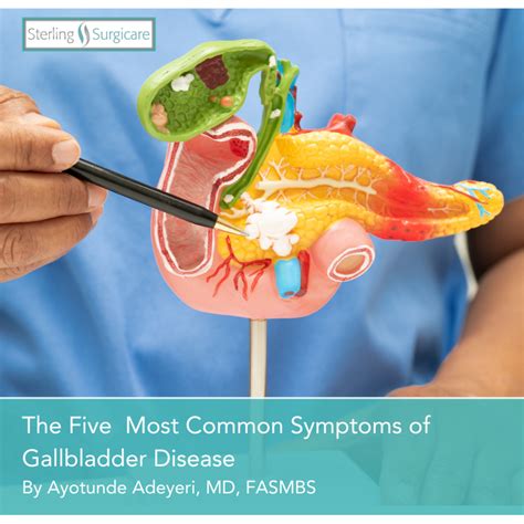 The Five Signs You Might Need Gallbladder Surgery - Sterling Surgicare