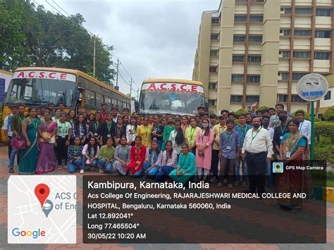 Industrial visit to U R satellite Centre - ACSCE