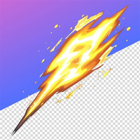 Stunning lightning bolt png for dynamic graphics and illustrations ...