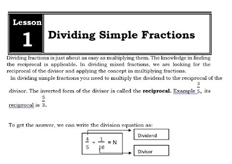 Image result for Fraction Division Examples