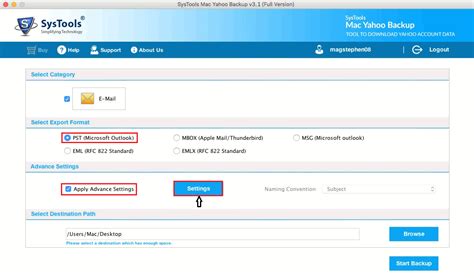 Win & Mac Yahoo Mail Backup Tool – Export Yahoo Email to PST, MBOX, EML