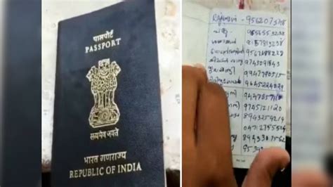 Video Of A Passport Used To Write Phone Numbers Goes Viral, Netizens ...