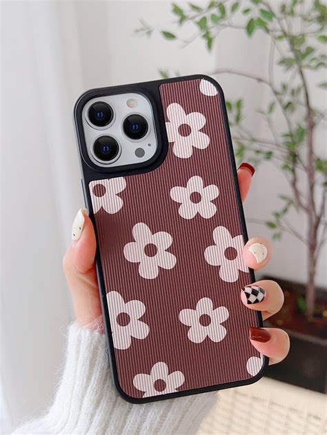 Capa de telefone floral | Floral phone case, Flower phone case, Cute ...