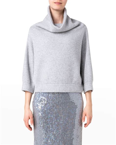 Splendid Alpine Ribbed Cowl-Neck Sweater | Neiman Marcus