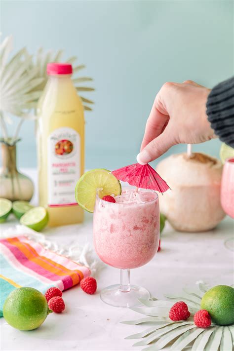 Raspberry Coconut Margarita – Natalie's Orchid Island Juice Company