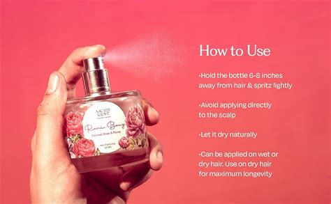 Sacred Grove Rani Baug Floral Hair Perfume for Women | Hydrating Hair ...