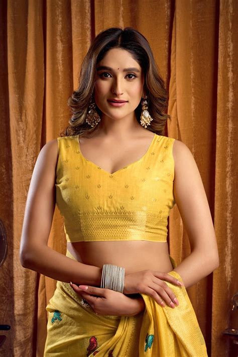Yellow Khadi Cotton Saree – Kalyanja